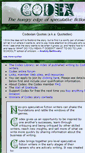 Mobile Screenshot of codexwriters.com