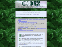 Tablet Screenshot of codexwriters.com